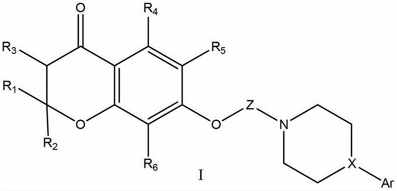 黄酮结构式